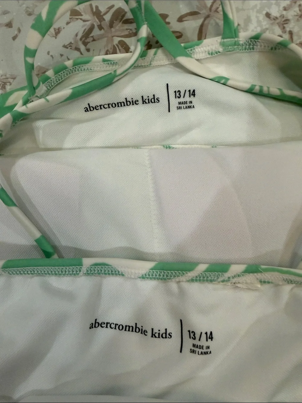 abercrombie kids two piece